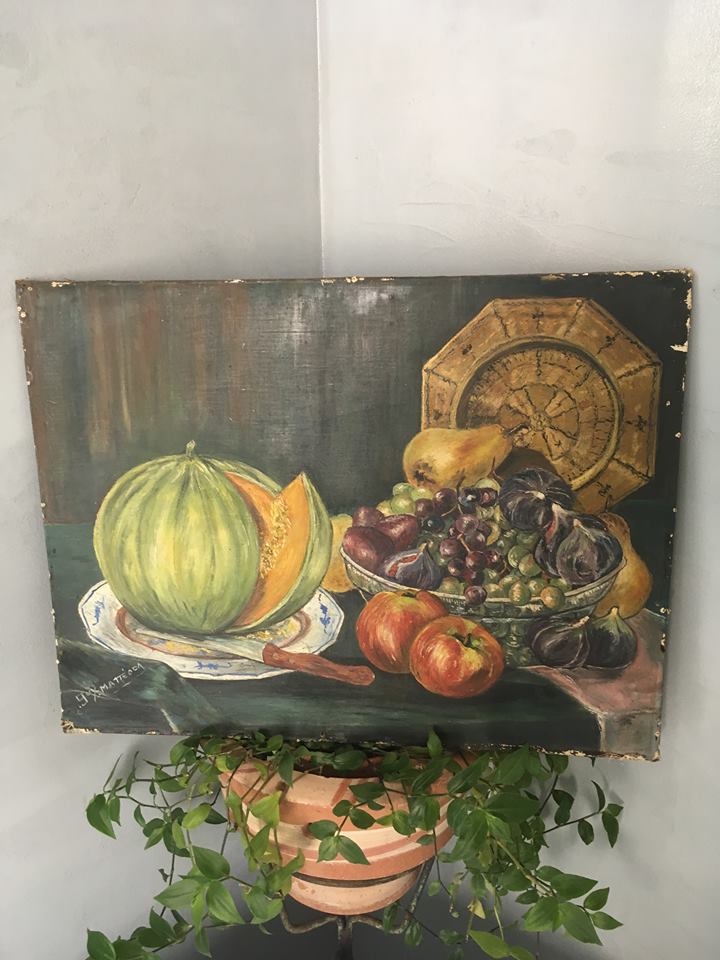 Nature table dead fruit