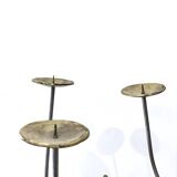 Chandelier bronze, design Allemand, 20ème