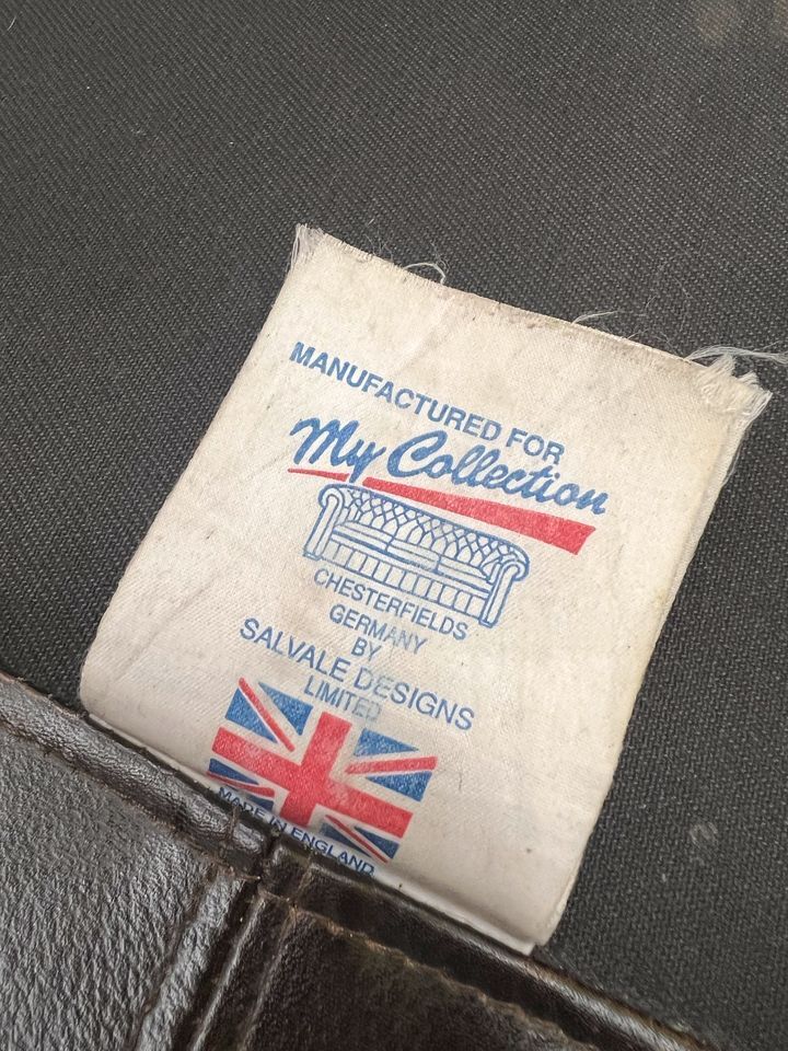 1990s Chesterfield Sofa and Chair