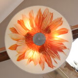 Mid-century glass pendant,1960's.
