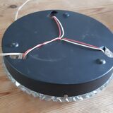 Applique vintage métal verre et miroir