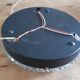 Wall lamp vintage metal glass and mirror