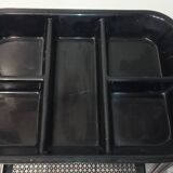 Eiffel feet serving table in the style of Mathieu Matégot
