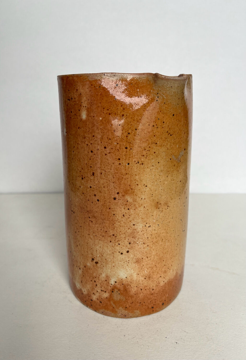 Stoneware pitcher
