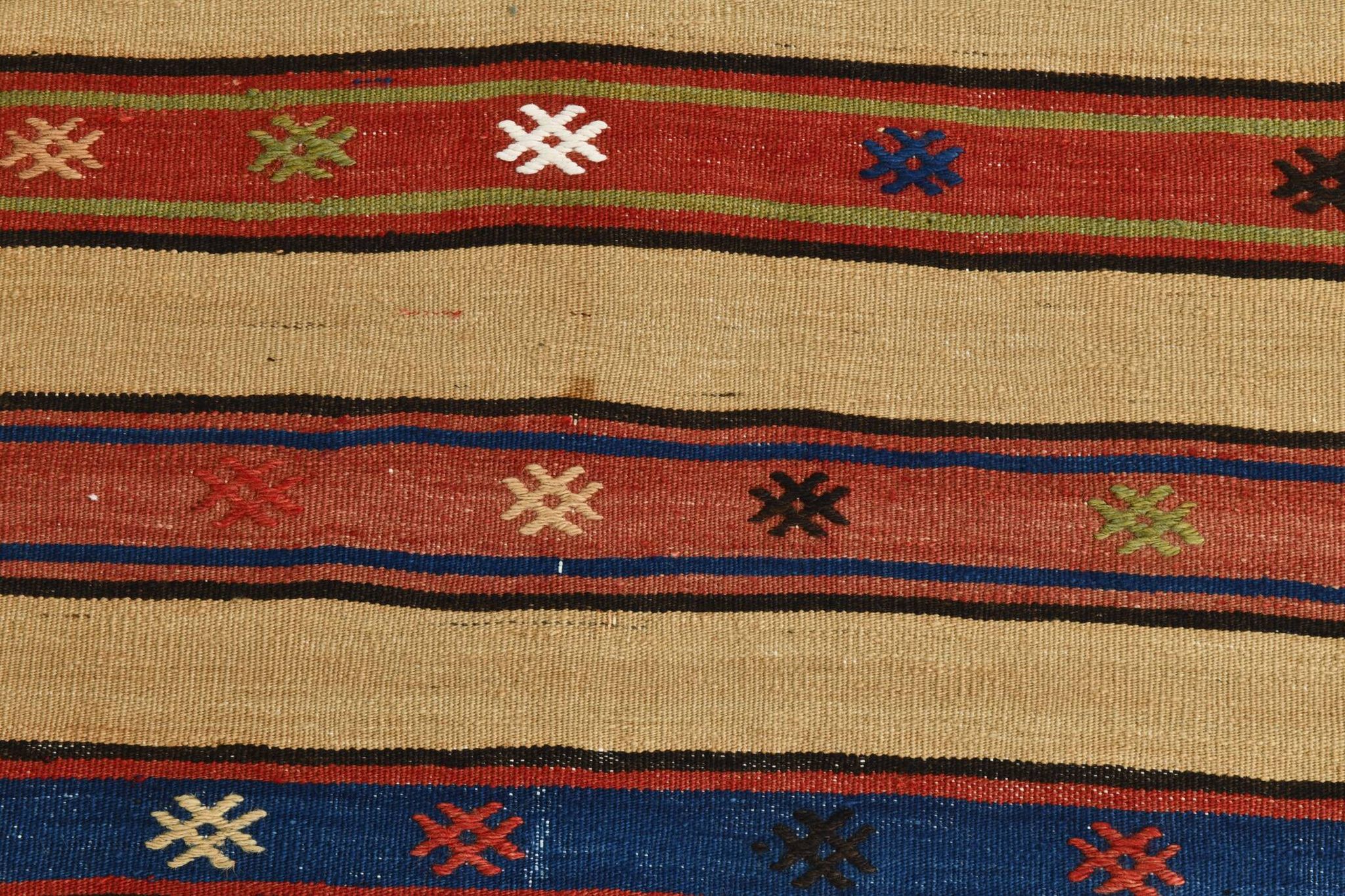 Handmade Wool Kilim Runner Rug, 70x258Cm