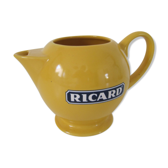 Vintage yellow pitcher brand ricard.