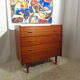 Chest of drawers vintage 60s teak