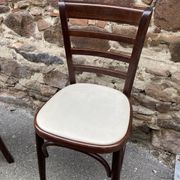 4 vintage bistro chairs