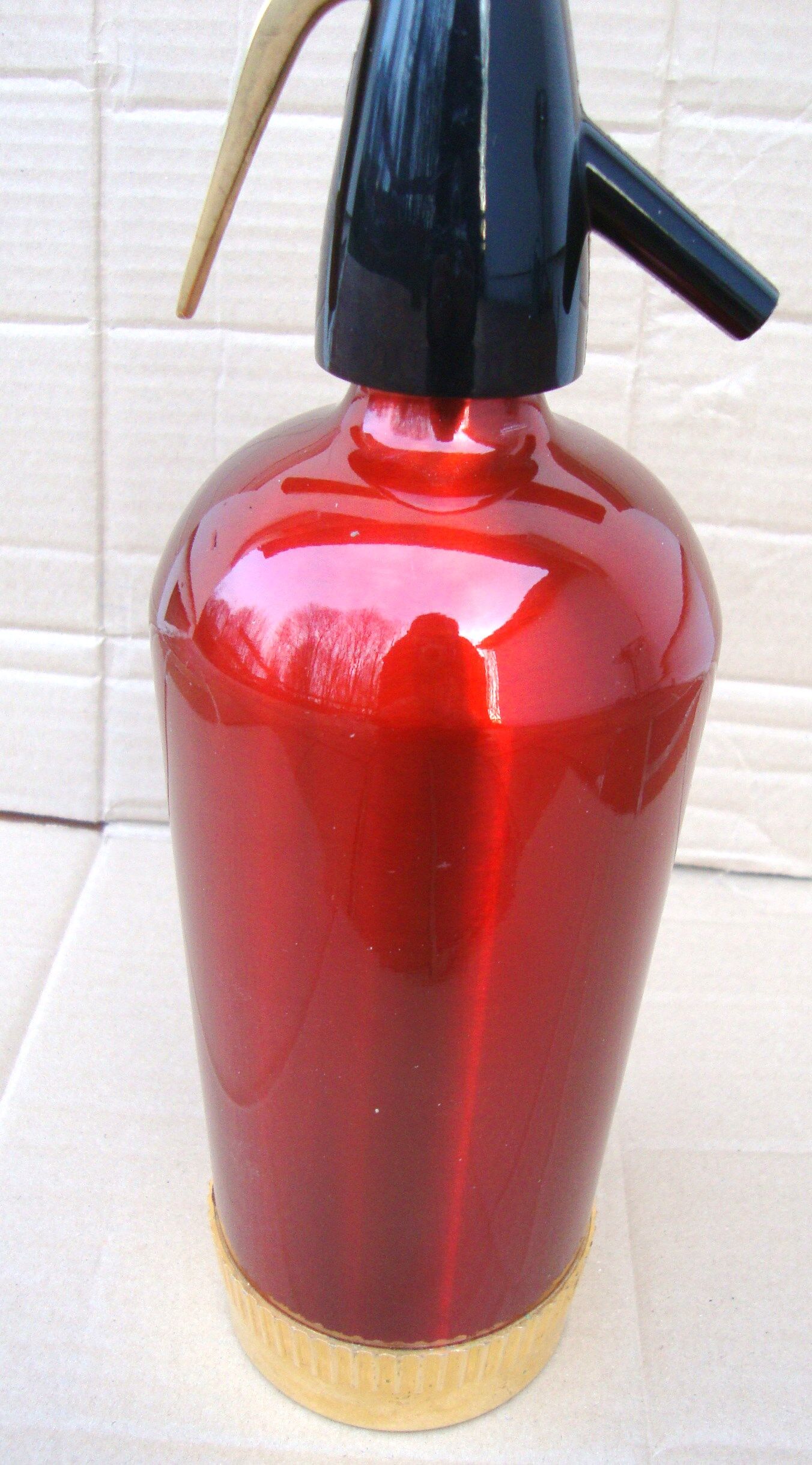 Vintage water siphon from selz