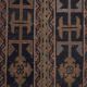 Vintage Turkish hallway rug 50x605 cm