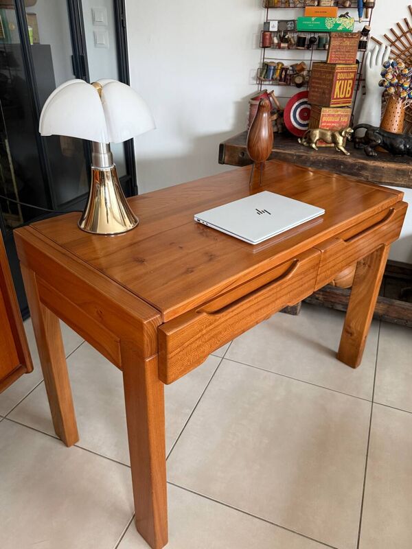 Bureau en orme massif – Édition Maison Regain