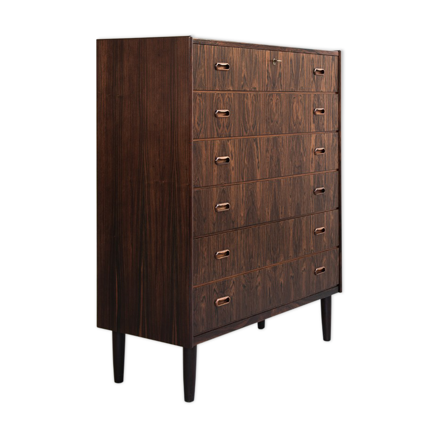 Commode 6 tiroirs en palissandre par VV Møbler