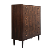 Dresser of 6 drawers in rosewood by VV Møbler