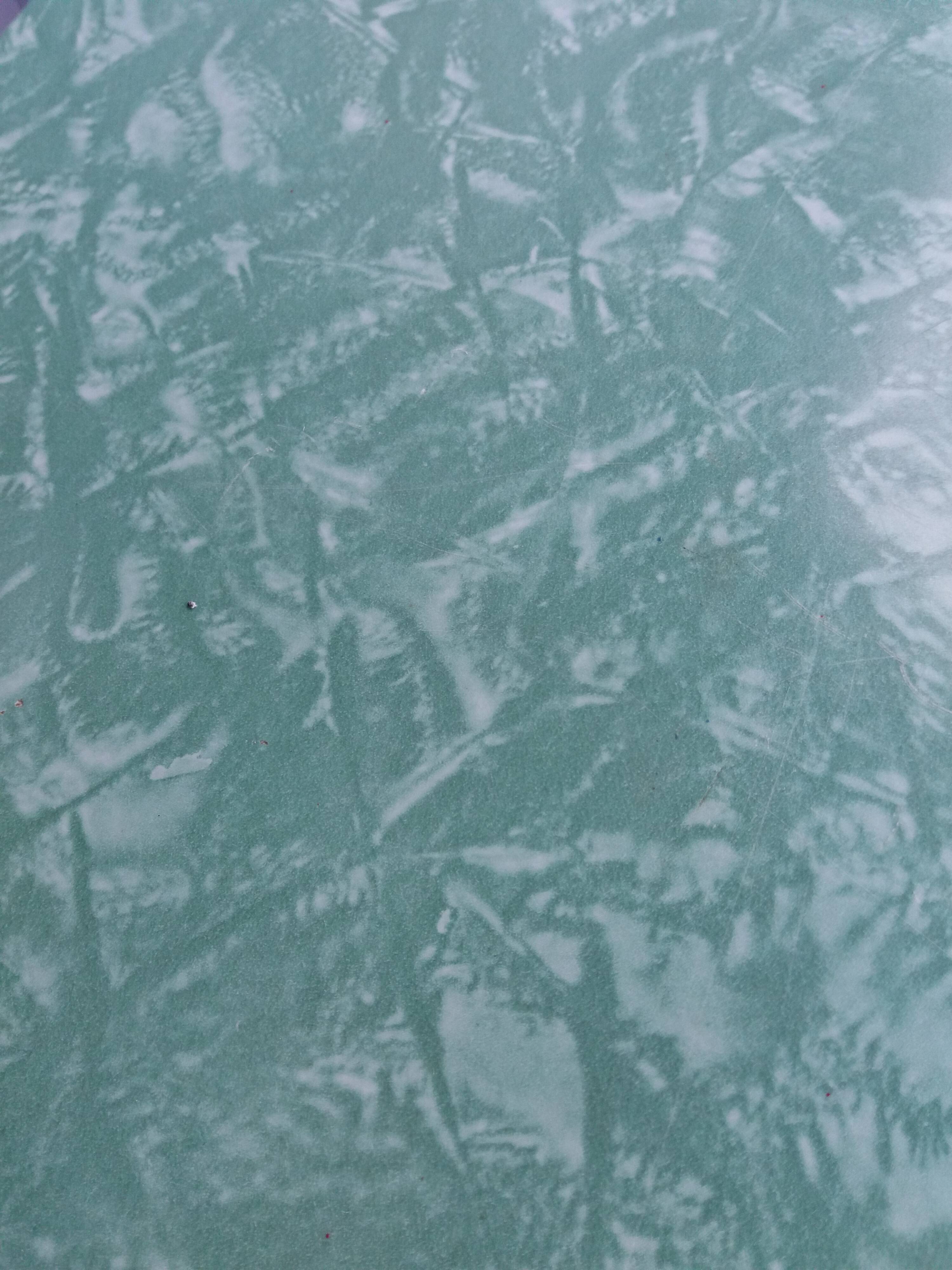 Formica and chrome-plated metal table