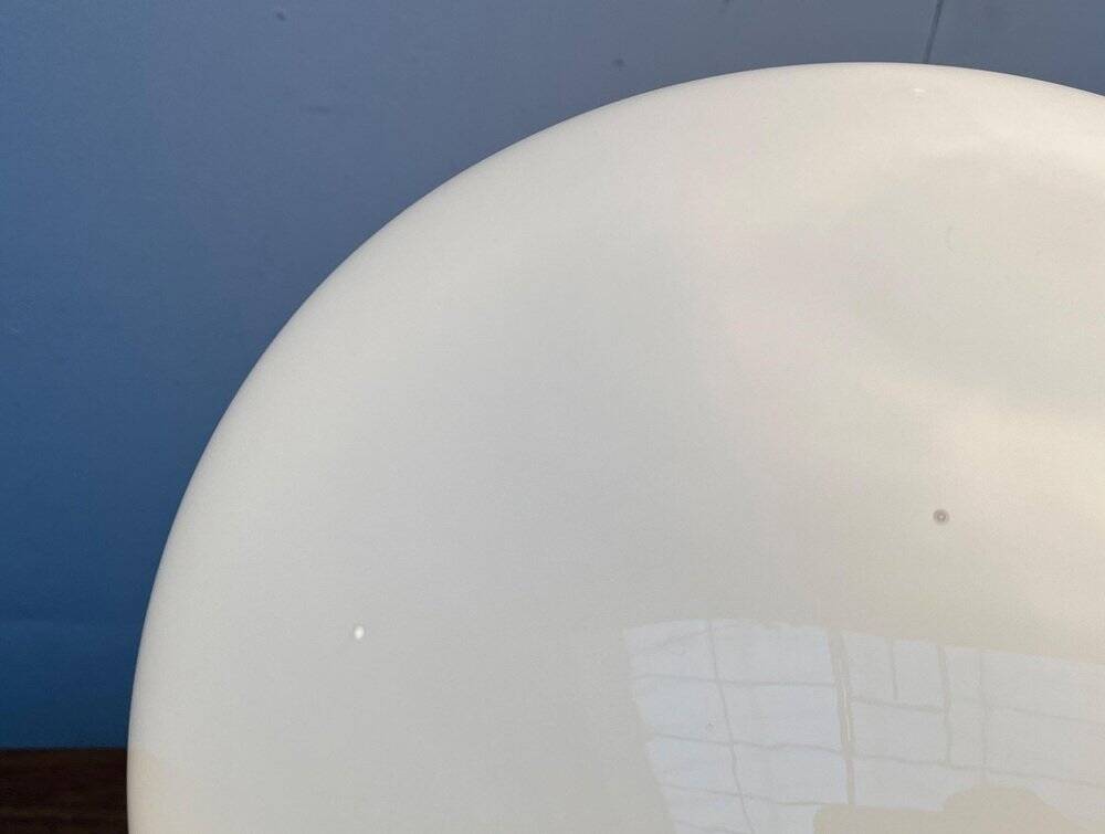 Giant table lamp or floor lamp in the shape of a light bulb from the mid-century German space age by Ingo Maurer for M Design, 1960s.