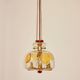 A modernist pendant light, 1970s.