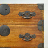 Japanese Tansu chest of drawers, circa 1870