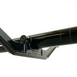 Nomos table-desk in black by Norman Foster 1986 for Tecno, Italy