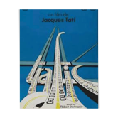 Original poster of the film 'trafic' by Jacques Tati m. hulot