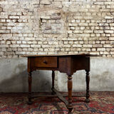 Natural Wood Writing Table Louis XIII XVII Century