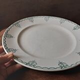 Round dish Moulin des loups and Hamage