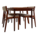 Vintage Danish dining set table and chairs