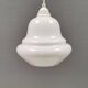 Small hanging lamp in opal glass, Danish and from the 1980s.