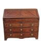 Commode toscane ancienne, époque Louis XVI, fin XVIIIe siècle, placage de n