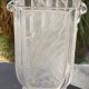 Glass Vase Art Deco Czechoslovakia Spip