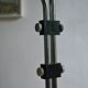 Vintage black modernist table lamp 50 1950 Bauhaus