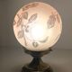 Deveau vintage globe table lamp