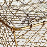 Stackable banks vintage brass wire