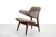 Chaise Penguin en teck par WeBe de Louis van Teeffelen