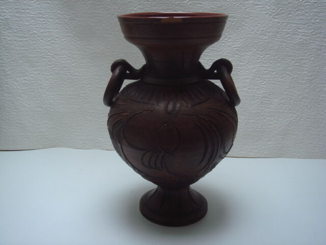Terracotta vase