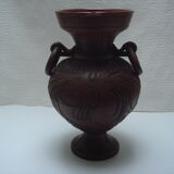 Terracotta vase