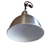 Luminaire suspension cloche métal style industriel