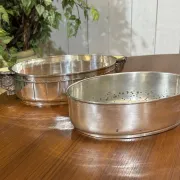 Silver-plated metal jardinière from the Art Deco period - Saglier Frères