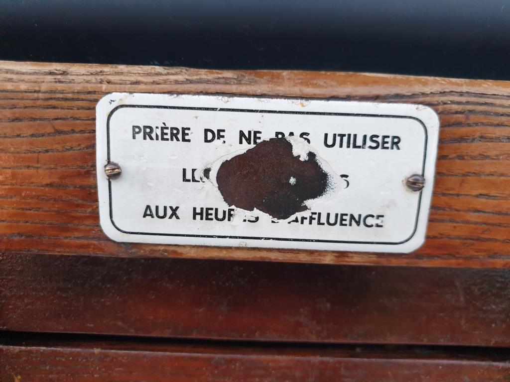 Strapontin metro Sprague 1920