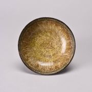 Glazed ceramic bowl, Swiss work, around 1950.