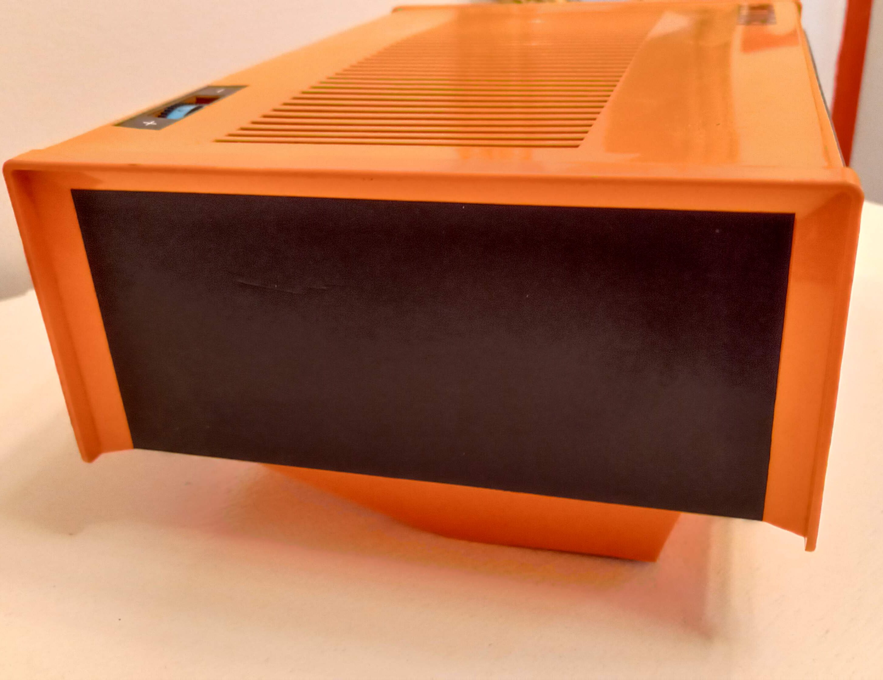 Ventilateur vintage cadillac orange