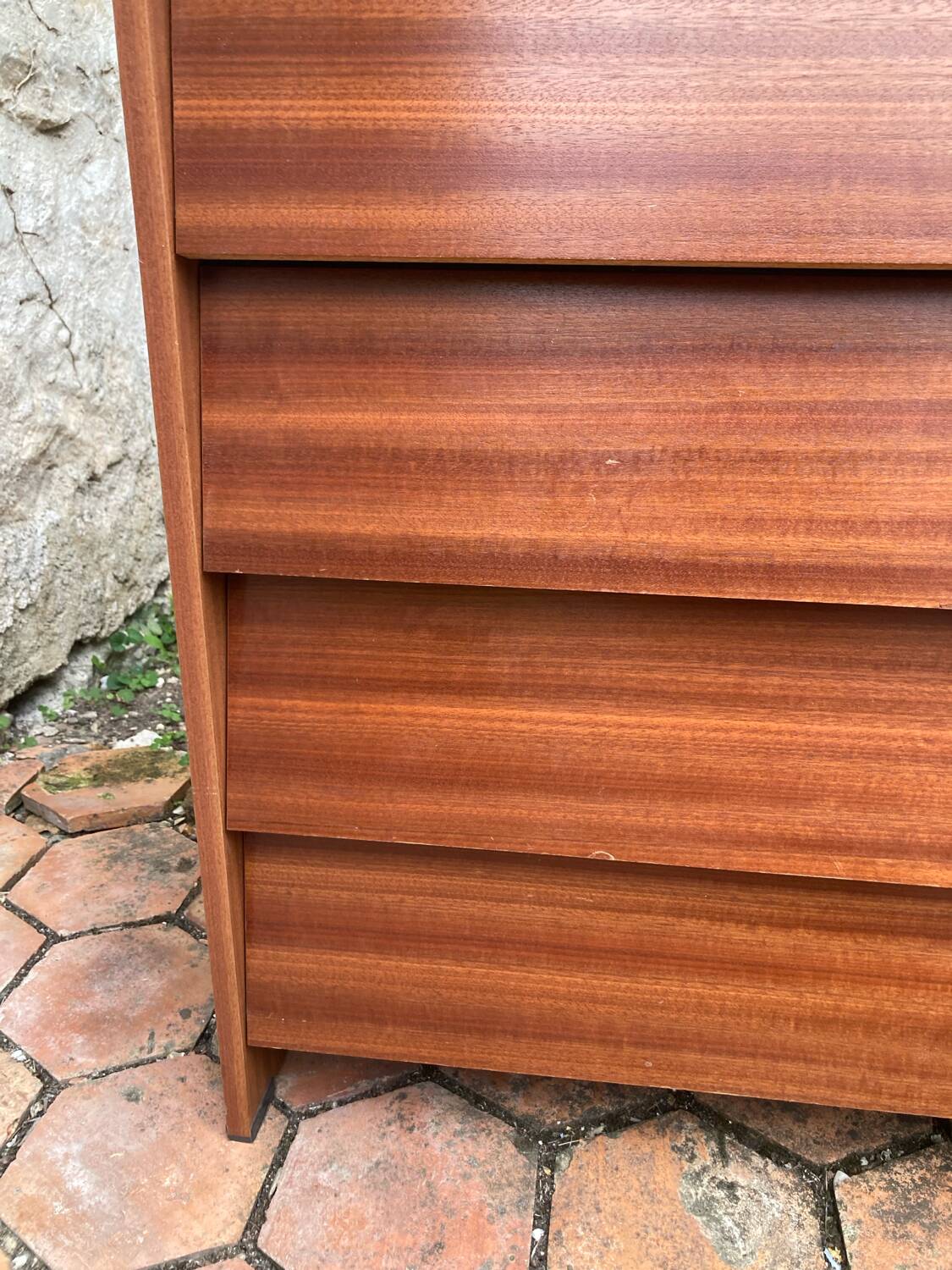 Vintage shoe cabinet