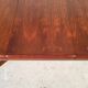 Table ronde scandinave extensible 1960