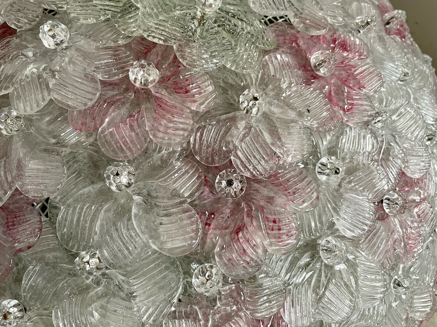 Murano glass ceiling light 53cm