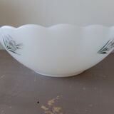 Vintage arcopal salad bowl pattern "daisies"