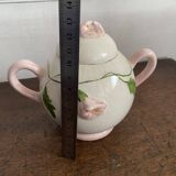 Small slip pot - flower pattern