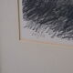 Original Lithograph by listed Swedish Artist Hugo Zuhr, Signed, 1960's