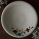 Shallow round plate, ironstone, Digoin Sarreguemines