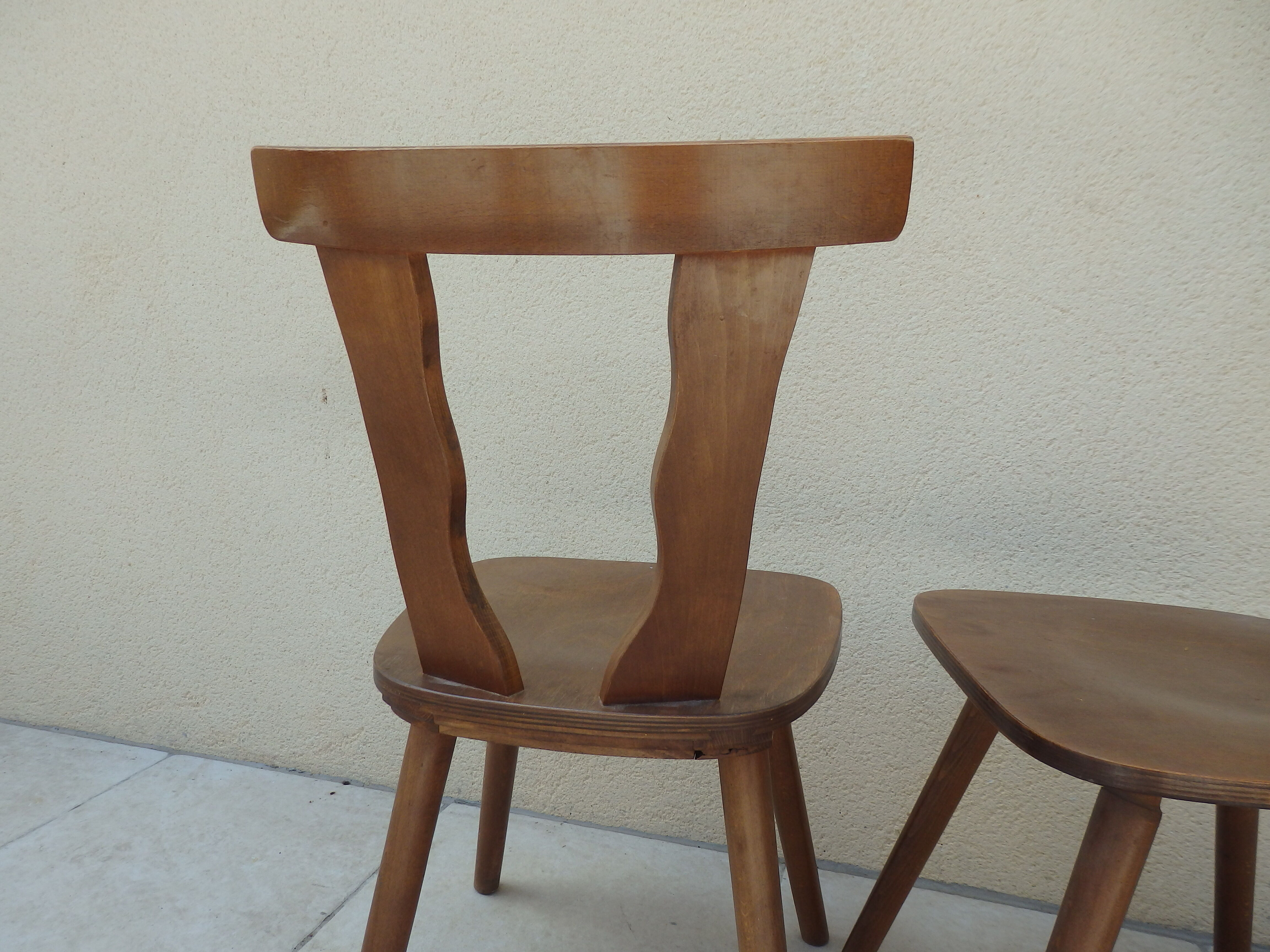 Pair of vintage chairs year 60