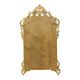 Classic Italian Gilt Crested Mirror by La Barge, 100 cm