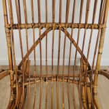 Rocking-chair rattan 60'
